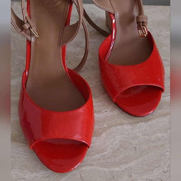 Tory Burch Shoes - Tory Burch Cork Sandals Size 8 1/2